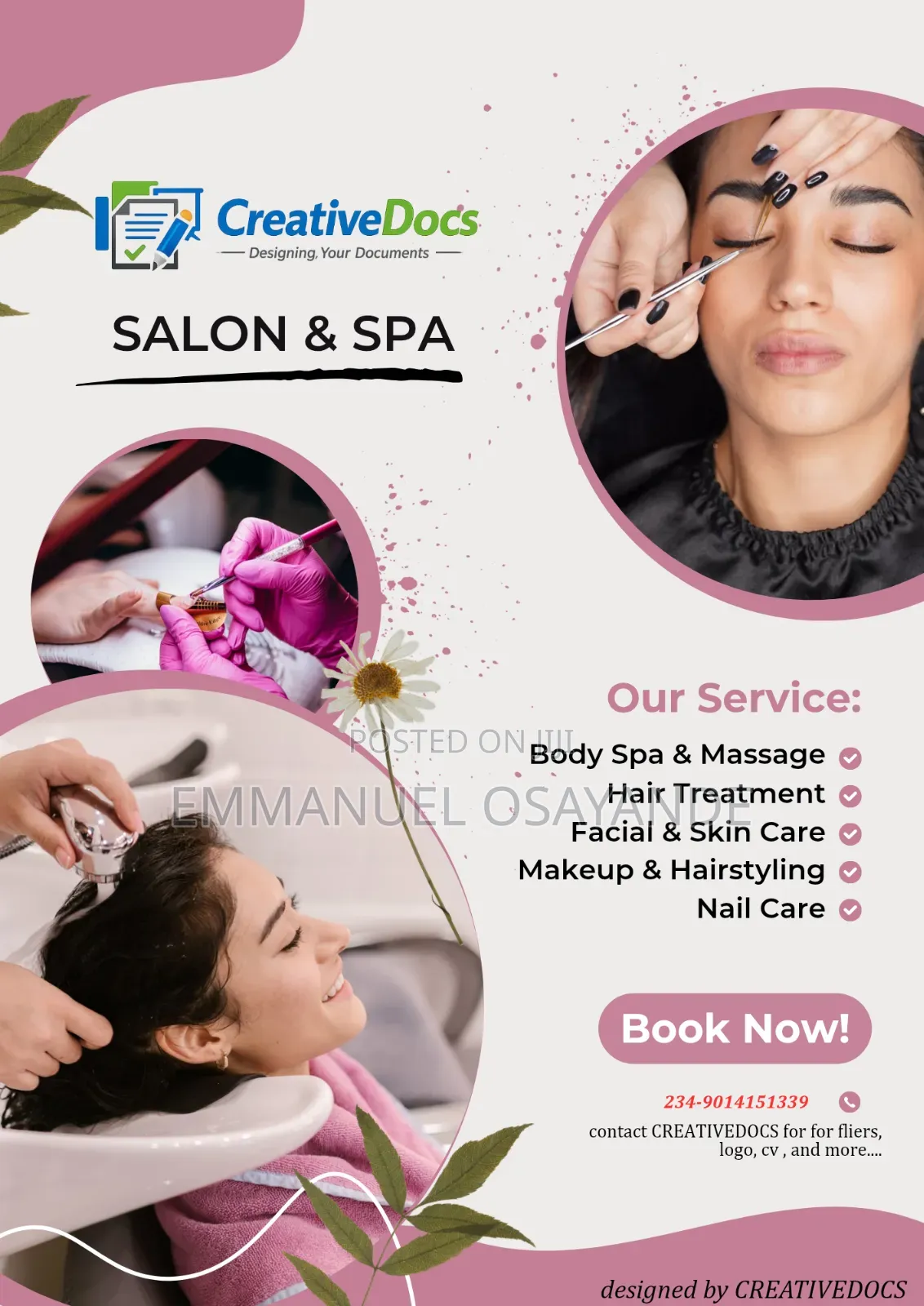 Professional Flyers, Logos, CVS Graphic Design Services -