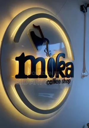 Indoor Signage With Light