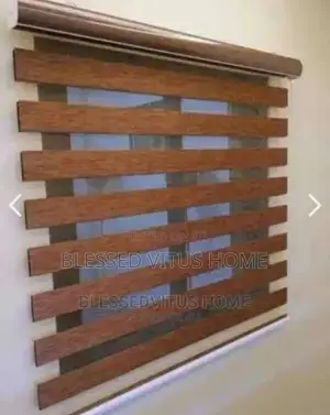 Stylish Wood Design Window Blinds