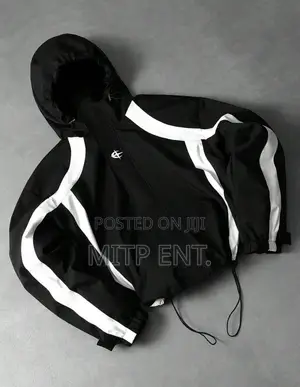 Cropped Windbreaker Jacket
