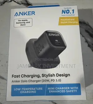 Anker Zolo Charger Usb-C 20w - Black