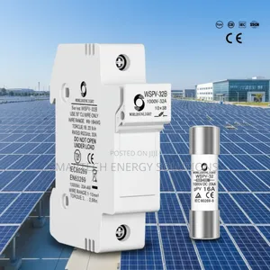 Solar Pv Dc/Ac 1000v 22x58mm Fuses 32a 63a 80a 125a Cylindrical Fuses
