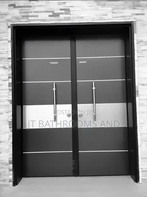 Modern Double-Leaf Security Entrance