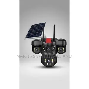 Triple Lens 4g Solar PTZ CCTV Camera