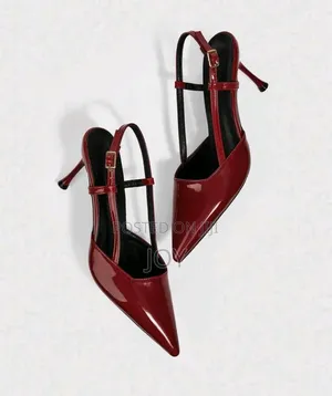 Cuccoo Bizchic Women's Pointed Toe Stiletto High Heel Shoes, Burgundy