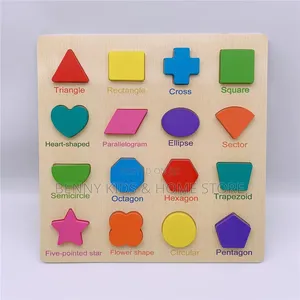 Wooden Colour Shapes