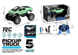 R/C Pick Up Truck With Remote Control and Rechargeable Battery