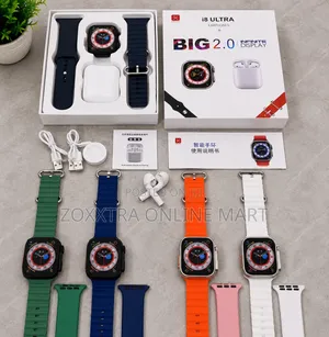 I8 Ultra Smart Watch Earbuds Combo