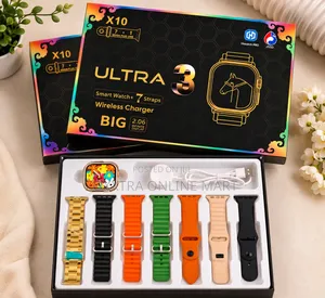 Ultra 3 Smart Watch 7-in-1 Gift Set