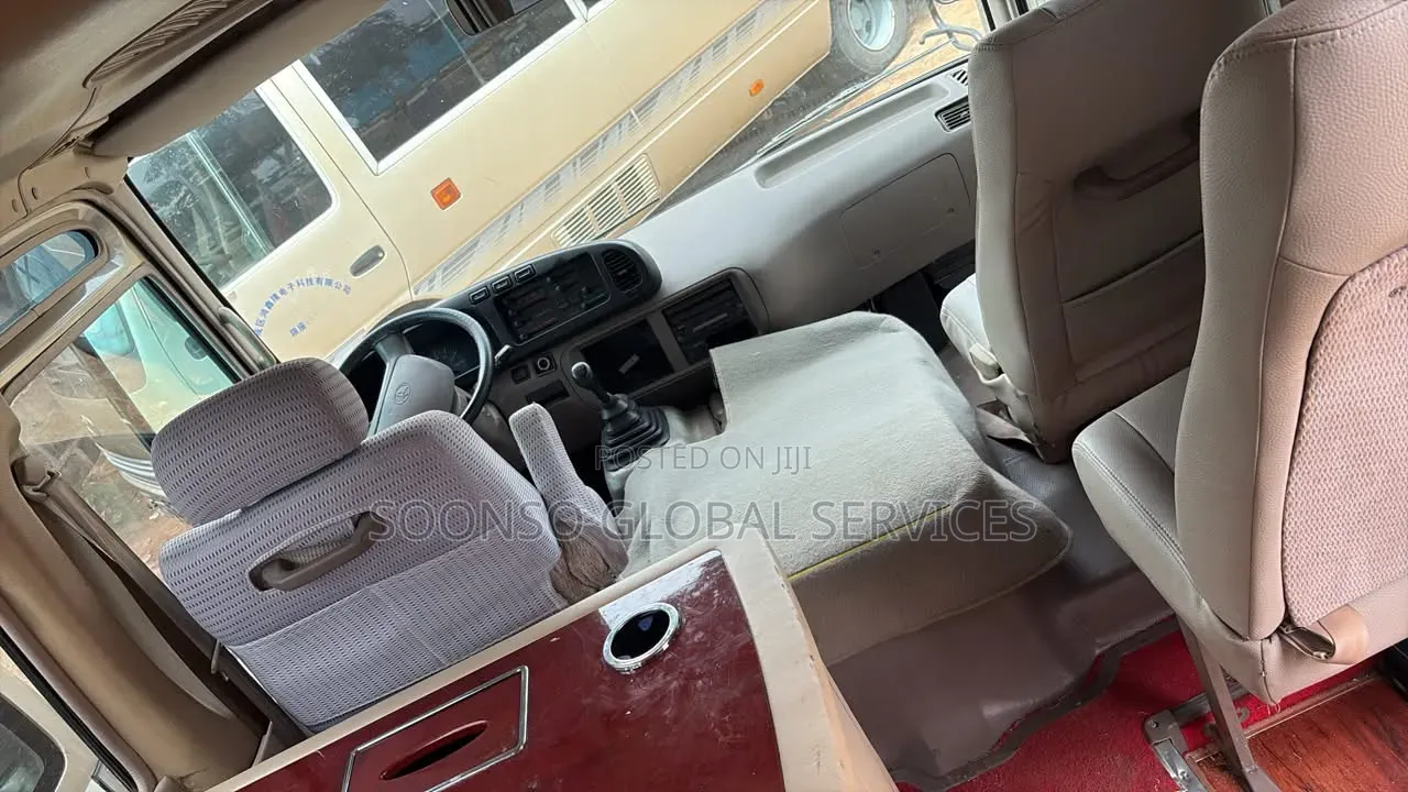Toyota Coaster 2017 Gold