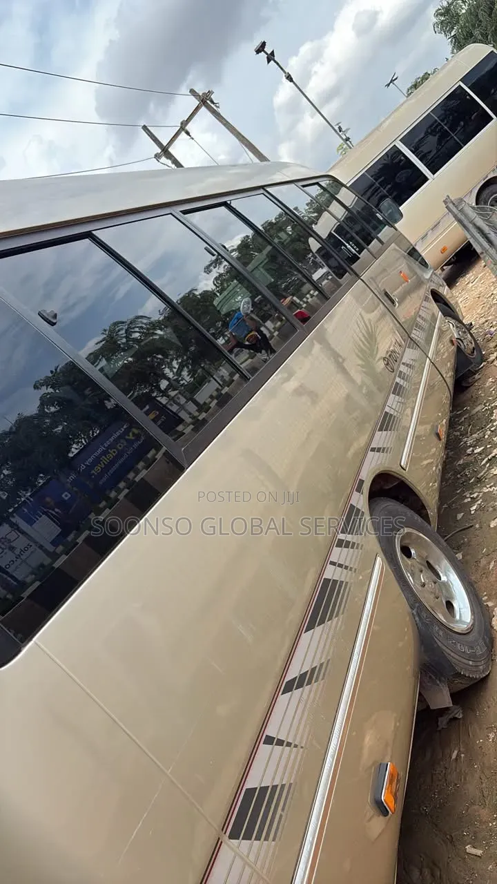 Toyota Coaster 2017 Gold