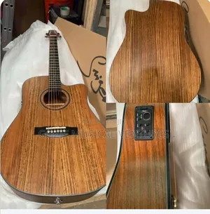 Simger Lg09 Semi Acoustic Guitar It Comes With Bag Cable With Delivery