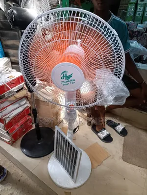 Rechargeable Solar Fan 16inches With Panel