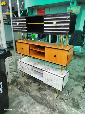 Tv Stand With Metal Leg for Living Room