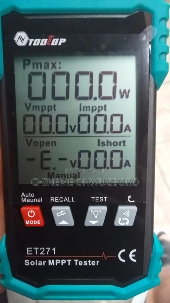 Solar MPPT Tester