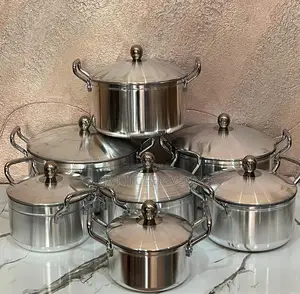 7ps Aluminum Pot