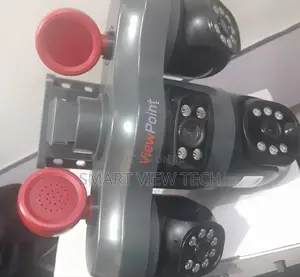 V380 Triple Lens PTZ Solar Camera With Free Gift Inside