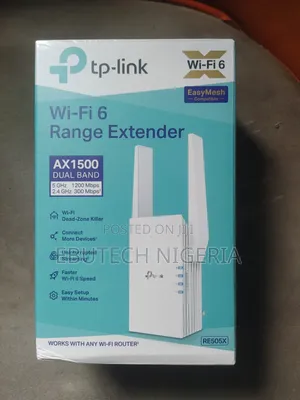 Tp-Link Re505x Ax1500 Wi-Fi 6 Range Extender