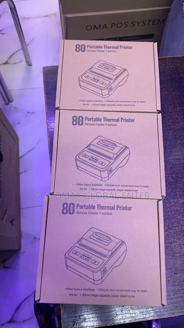 80mm Mobile Bluetooth Printer