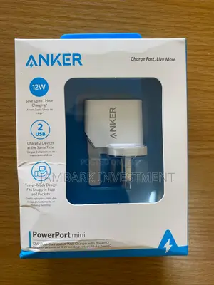 Anker Powerport Mini 12w - Dual Port Usb - Wall Charger - White