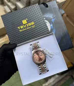 Tevise Quality Men Chain Strap Wristwatch
