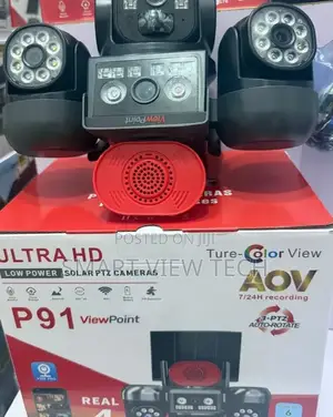 Hd Utralhd Solar PTZ Camera Solar Light Outdoor Wifi Ip Camera