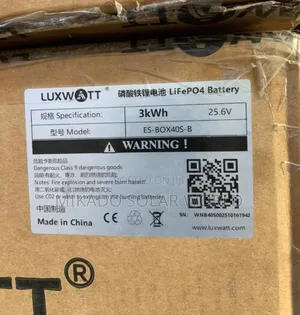 Luxwatt 3kwh Lithium Battery – Reliable Power Storage for Homes