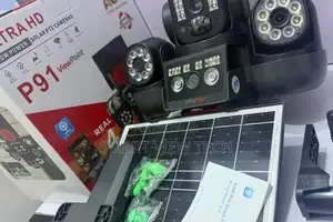 4-Lens Ai Solar CCTV Camera – 4g Wireless Security Camera With Solar