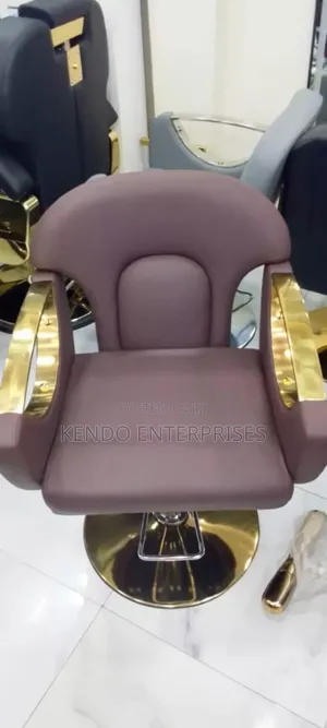 Brown Stylist Chair