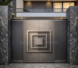 Iron Gate And Door