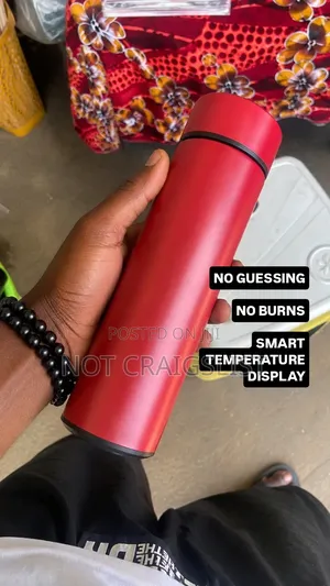 500ml Digital Temperature Flask Stainless Steel Vacuum Bottle