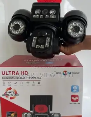 4lens 4g Solar CCTV Camera – Wireless Outdoor PTZ Security