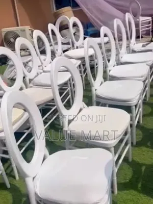 White O Back Chair