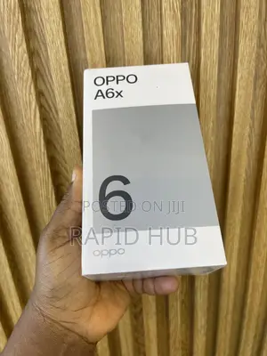 New Oppo A6x 256 GB Black