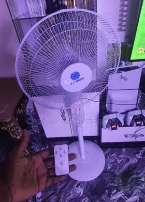Z.L Rechargeable Solar Fan 18’Inchs