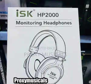 Isk Hp-2000 Professional Studio Monitoring Headphone
