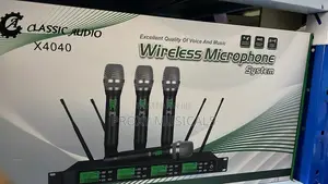 Classic Audio X4040 4-in-1 Wireless Microphone System