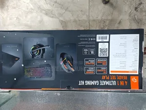 4 in 1 Ultimate Gaming Kit. Headphone, Keyboard, Mouse, Mouse Pad