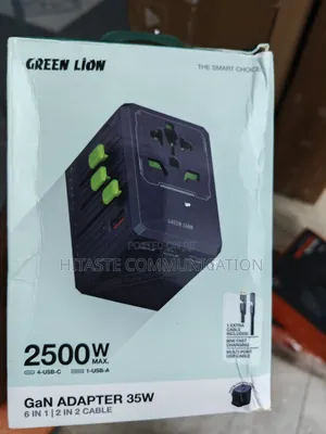 Greenlion Travel Adapter Gan 35w