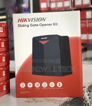 Hikvision Sliding Gate Opener Kit 600kg + 2 Batteries | Ds-K3gl606wx