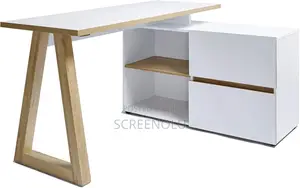 Jahnke Stanberg 2 Drawer L-Shape Corner Desk + 2 Storage Compartments