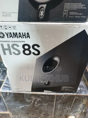 Yamaha Powered Studio Monitor Hs8 - Black