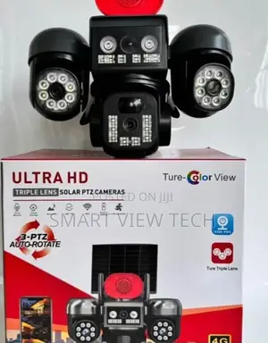 4lens 4g Solar CCTV Camera – Wireless Outdoor PTZ