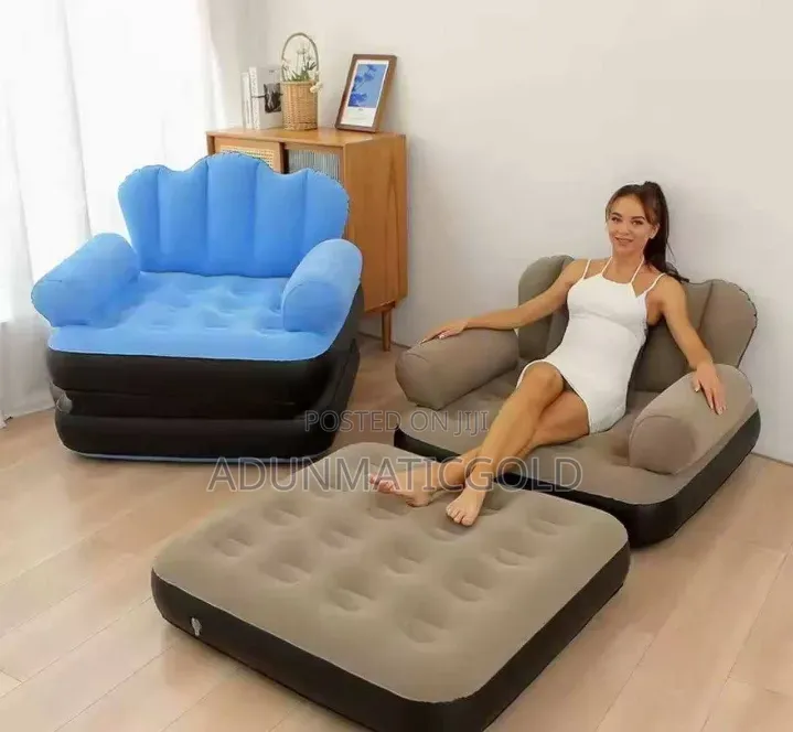 2 in 1 Flexi-Lounge Inflatable Sofa