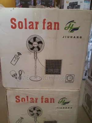 Solar Fan With Solar Panel