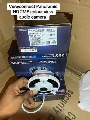 Panoramic Color Security Fish-Eye Camera Model View-3603fh-C/Mic 2mp .