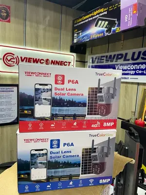 V380 Dual Lens Solar Camera Features 8mp Resolution and 3600 Rotation