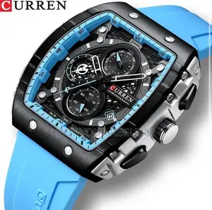 Curren Barrel Shaped Sport Wristwatch