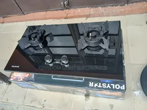 Polystar Inbuilt Luxury Flip-Up 2 Burners Gas Cooker