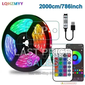 RGB Led Strip Lights With 44-Key Remote Control
